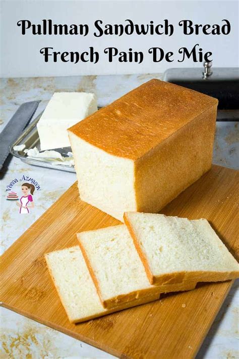 Easy Pullman Sandwich Bread - Pain De Mie Recipe