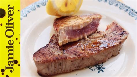 How to Cook Tuna Steak | Jamie Oliver - YouTube