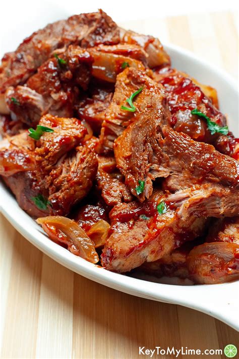 Country Style Pork Ribs Slow Cooker - Key To My Lime