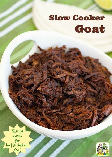 Slow Cooker Goat Recipe - Pinterest