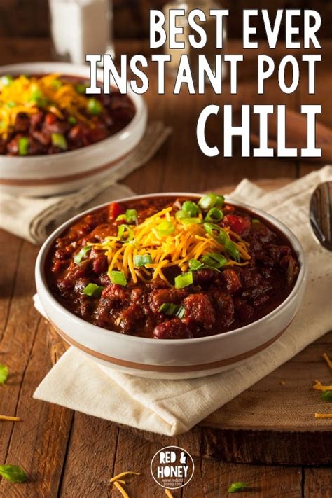 Best Ever Instant Pot Chili Recipe (Using Dried Beans …
