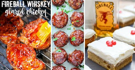 34 Fireball Whiskey Recipes - Dessert Ideas and …