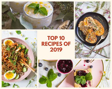 Top 10 Recipes of 2019 - Cooking with a Wallflower