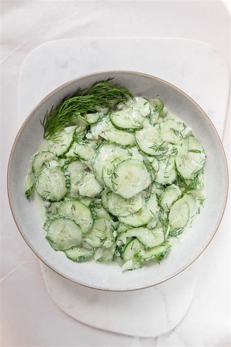 Classic German Cucumber Salad (Gurkensalat) - Recipes …