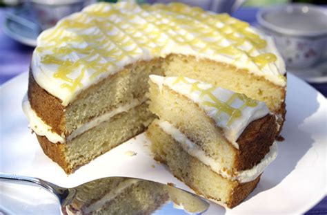 Lemon cream cake Recipes | GoodTo