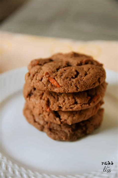 Cake Mix Carrot Cake Cookies - Mess for Less