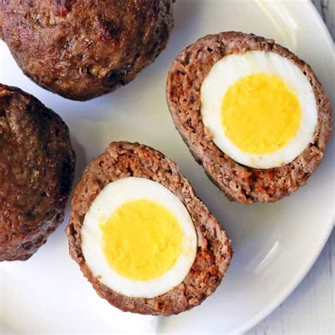Baked Scotch Eggs - Healthy Recipes Blog