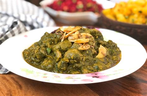 Soya Methi Palak Ki Sabzi Recipe by Archana's Kitchen