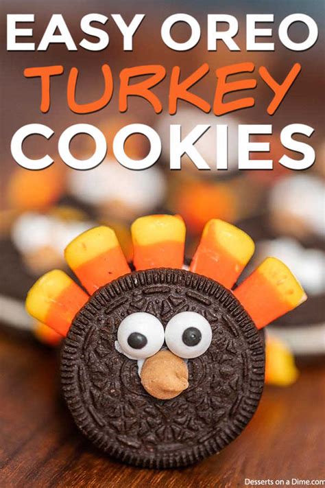 Turkey Cookies (& VIDEO!) - Easy No Bake Oreo Turkey …