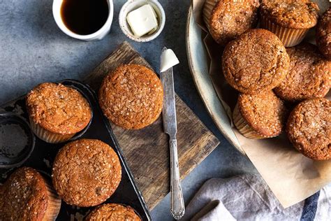 Whole Grain Vegan Cranberry-Nut Muffins Recipe