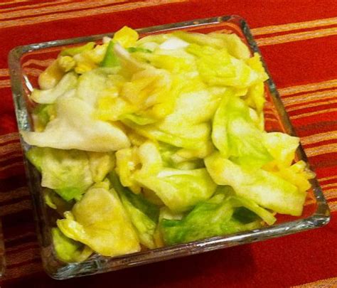 Dad’s Salt Pickled Cabbage, Kyabetsu Shio-zuke …
