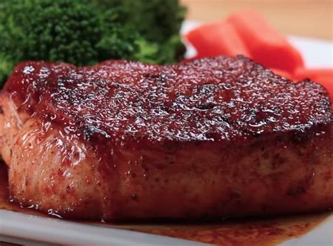 Cranberry-Orange Glazed Pork Chops Recipe
