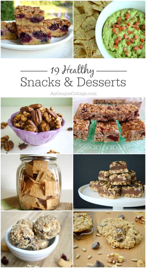 19+ Healthy Snacks and Desserts - An Oregon Cottage