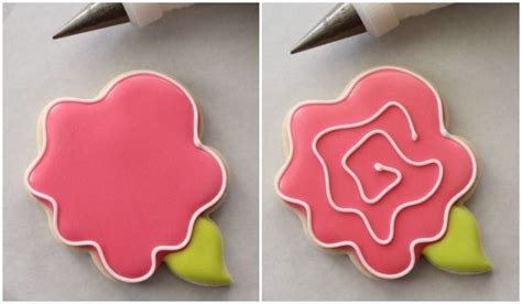 Easy Decorated Rose Cookies – The Sweet Adventures of …
