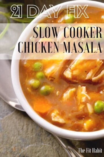 Slow cooker chicken masala | 21 Day Fix Approved - The …
