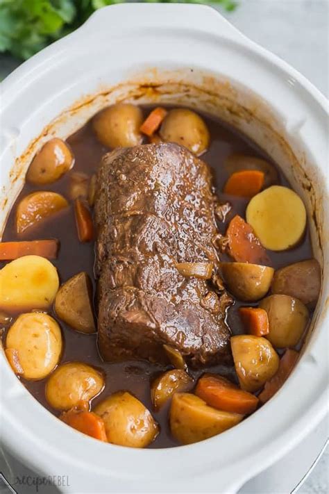 Slow Cooker Pot Roast with the BEST gravy! - The …