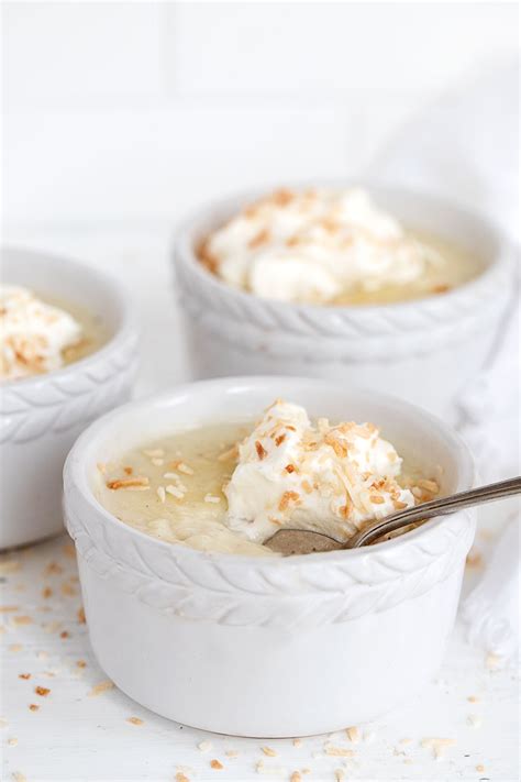 Coconut Cream Pudding - Seasons and Suppers