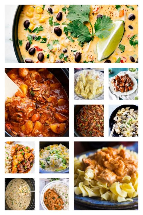 25 Best Crock Pot Chicken Recipes You Need In Your Life!
