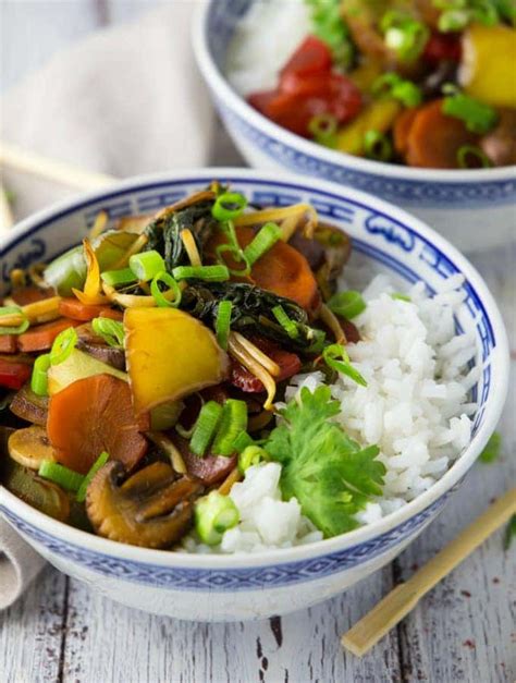 Chinese Vegetable Chop Suey - Vegan Heaven