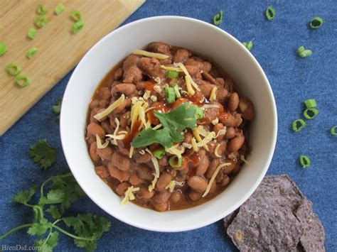Southwest Ranch Style Beans (Easy Crock Pot Recipe)
