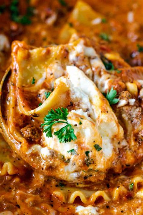 BEST EVER One Pot Lasagna Soup - (with VIDEO!)