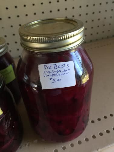 Amish Church Red Beets