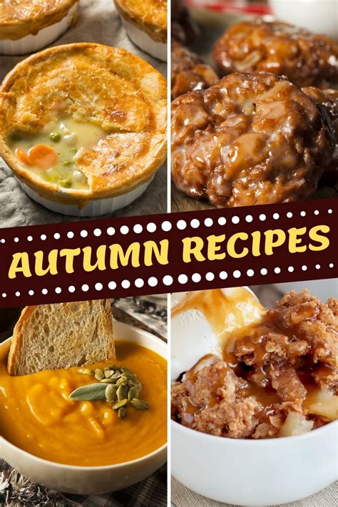 30 Best Autumn Recipes - Insanely Good