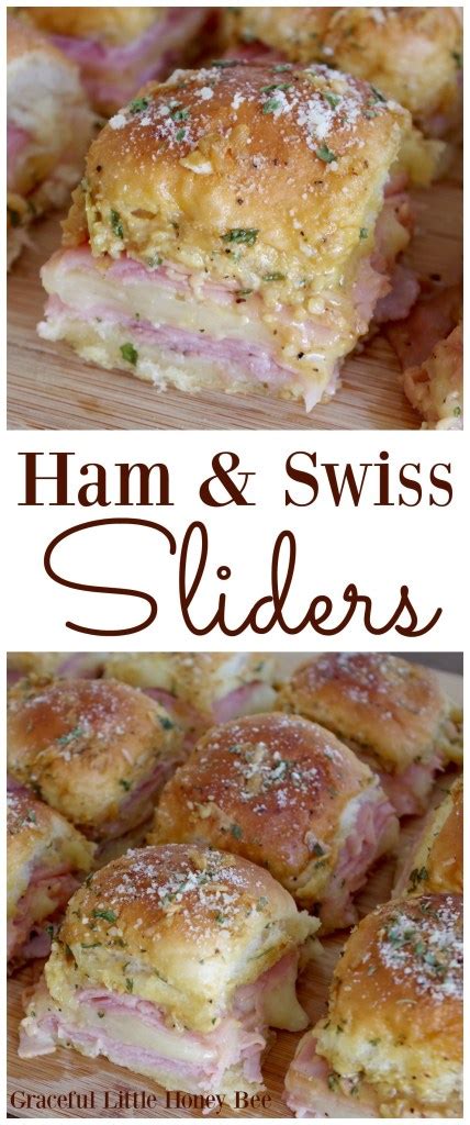 The BEST Ham and Swiss Sliders Recipe - Graceful Little …