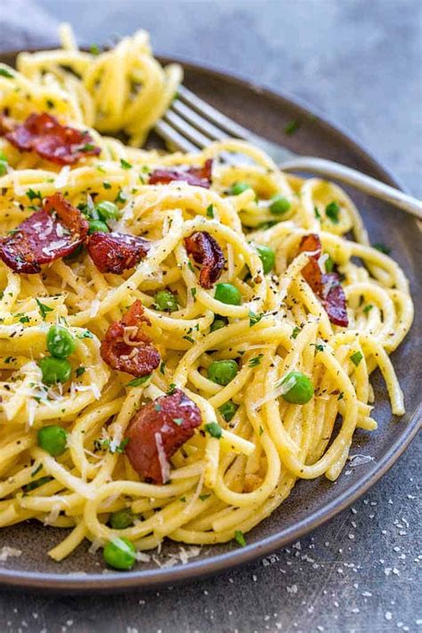 Easy Pasta Carbonara - The Recipe Critic