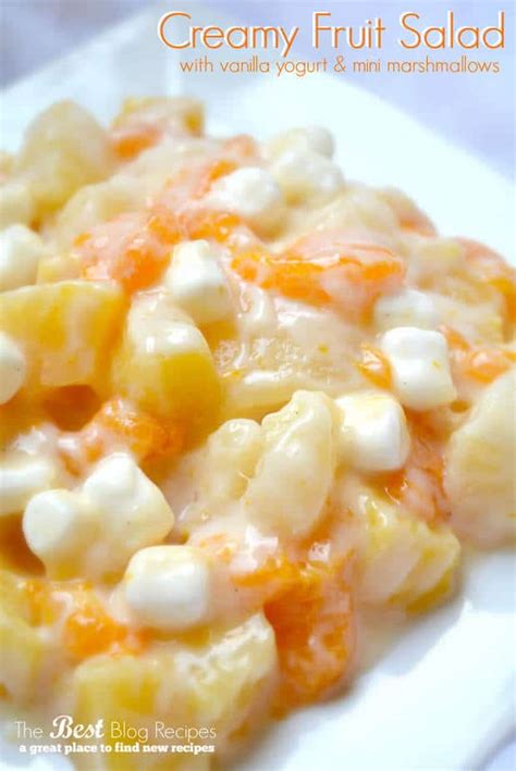 Creamy Fruit Salad - The Best Blog Recipes