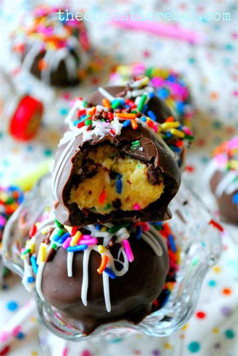 Cake Batter Cookie Dough Brownie Bombs | The …