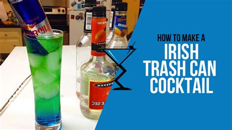Irish Trash Can Cocktail Recipe - Drink Lab Cocktail