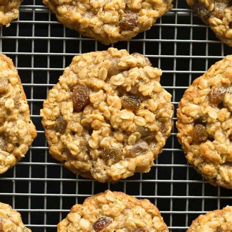 Healthy Oatmeal Raisin Cookies - The Big Man's World