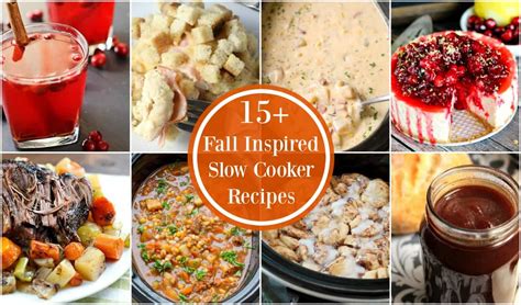 15+ Fall Slow Cooker Recipes - Yummy Healthy Easy