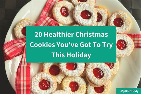 20 Easy And Healthy Christmas Cookies That Taste …