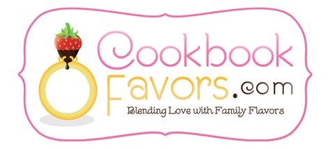 Wedding Favor Cookbook | www.cookbookfavors.com