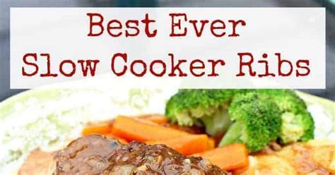 10 Best Slow Cooker Beef Ribs Recipes | Yummly
