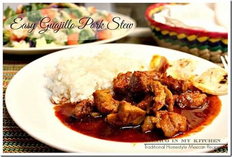 Easy Guajillo Pork Stew | Asado de Puerco Sencillo