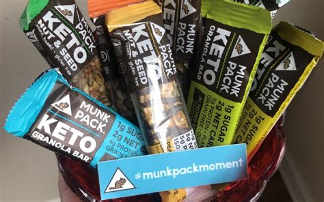 Delicious Keto snack bars by Munk Pack - Sound Bites …