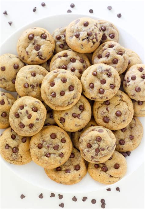 Bite-Sized Brown Butter Chocolate Chip Cookies - Mini …
