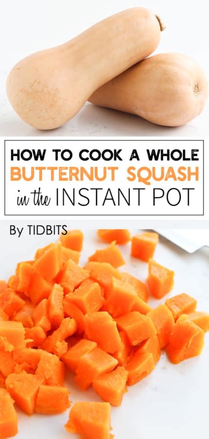 How to Cook Butternut Squash in the Instant Pot - Tidbits …