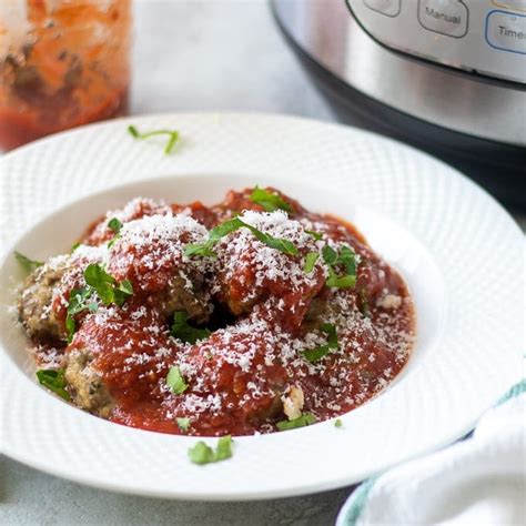 The BEST Instant Pot Meatballs (Homemade) - A Mind …