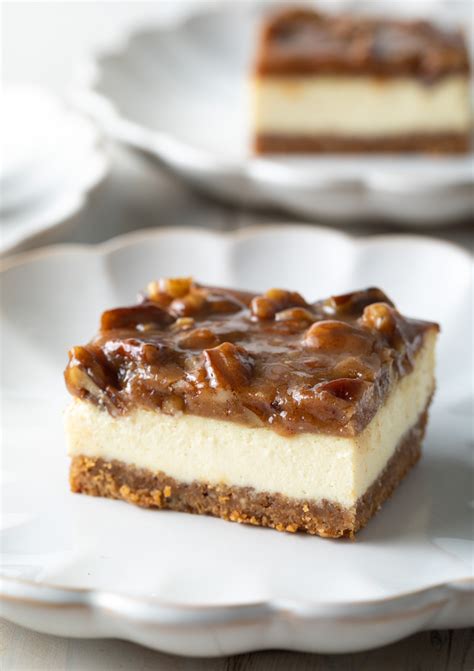 Pecan Pie Cheesecake Recipe (VIDEO) - A Spicy Perspective