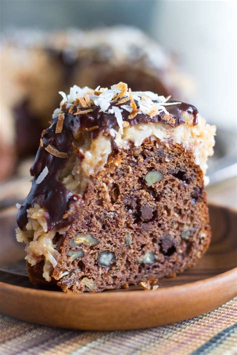 Easy German Chocolate Bundt Cake Recipe - The Gold …