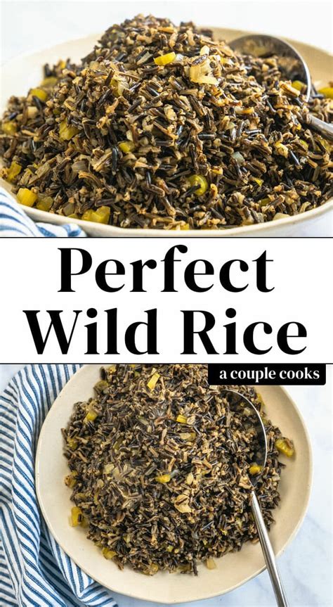 Perfect Wild Rice (Easy Side Dish!) – A Couple Cooks