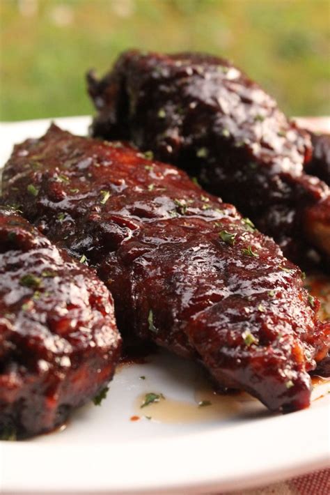 Baked Barbecue Turkey Wings | I Heart Recipes