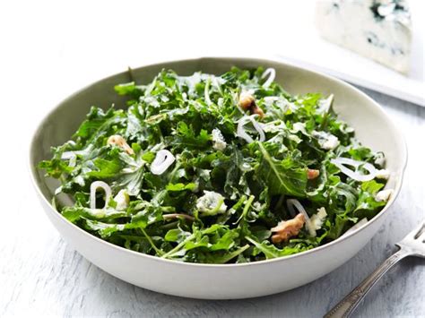 Kale Salad with Blue Cheese and Walnuts Recipe
