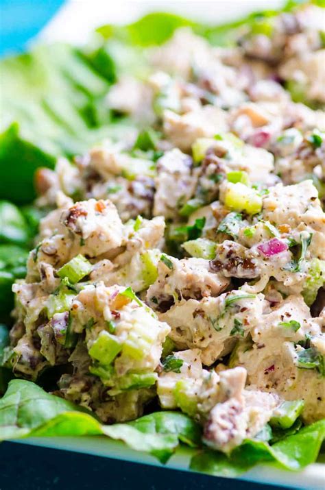 Healthy Chicken Salad {The BEST!} - iFOODreal.com