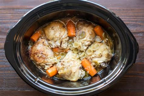 Slow Cooker Leek Chicken - The Magical Slow Cooker