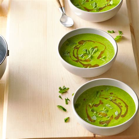 Creamy Spinach Chickpea Soup Recipe | MyRecipes